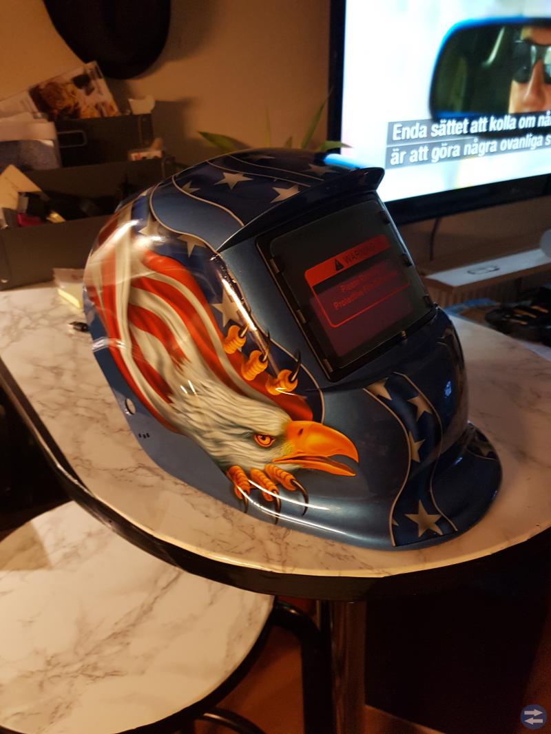 Snygg svetshjälm speedglas