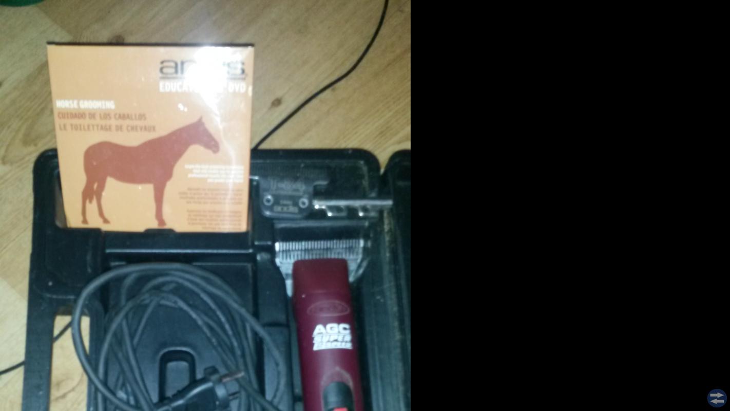 Klipp maskin Häst