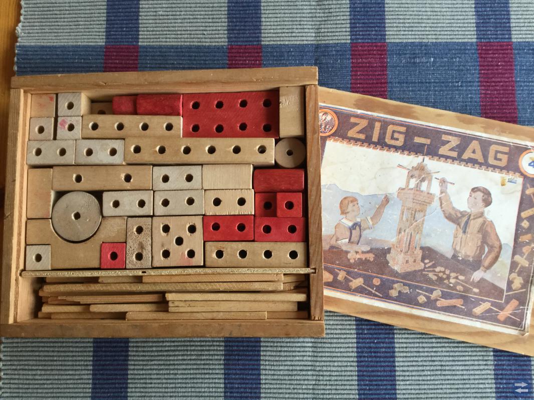 Byggsats ZIG - ZAG. 4. 50-talet