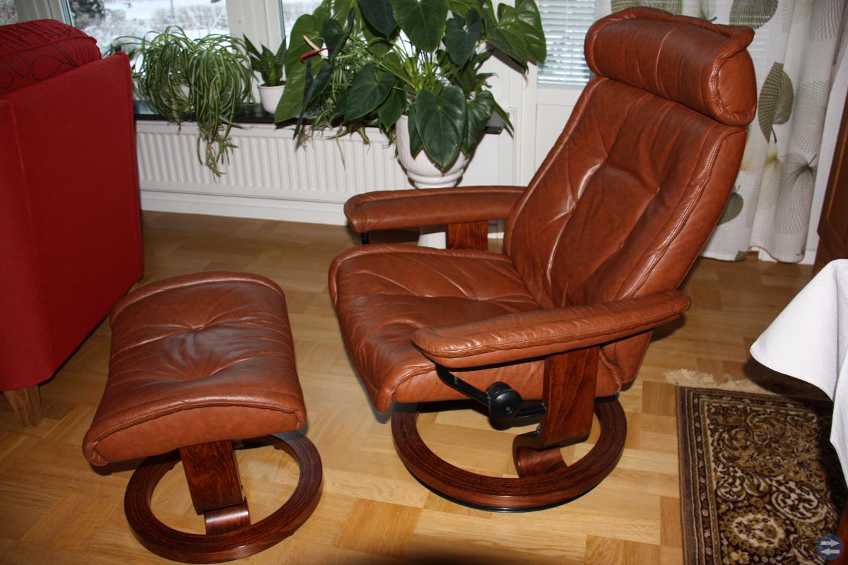 2 St Stressless Skinnfåtölj