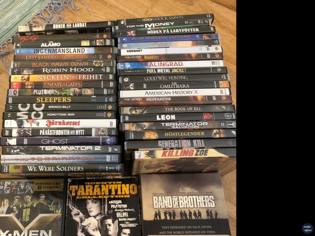 DVD filmer och serier