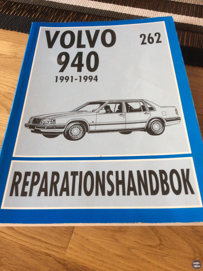 Reparationshandbok Volvo 940 1991-1994