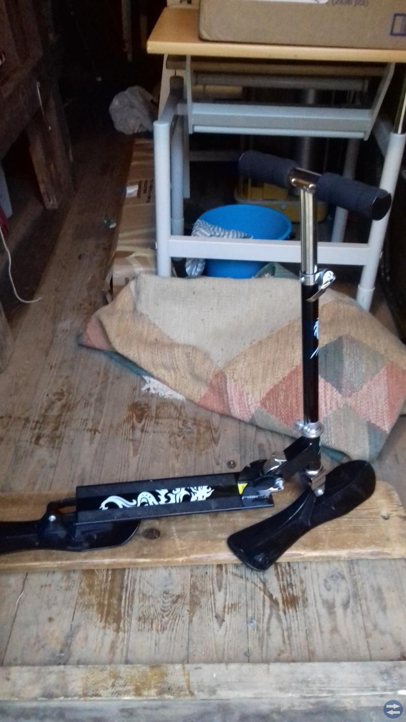 Sparkcykel med medar