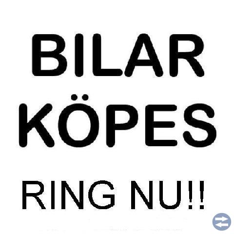 Bil sökes omgående