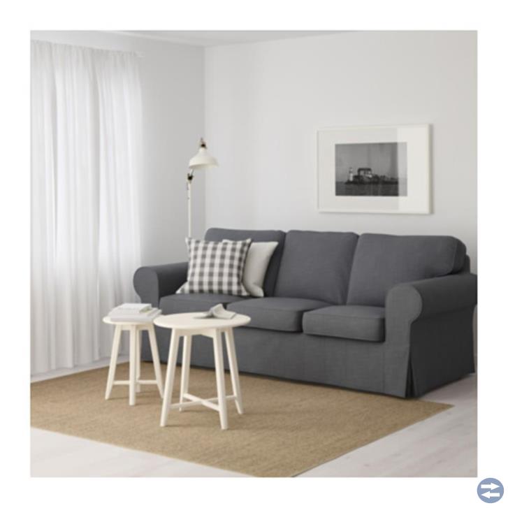 Soffklädsel, klädsel till Ektorp-soffa. 3-sits