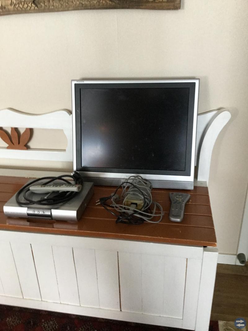 TV 12 volt för husvagn/husbil med kortbox.