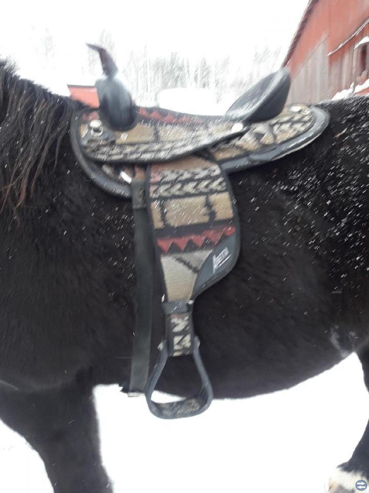 Abetta lättviktssadel av westerntyp