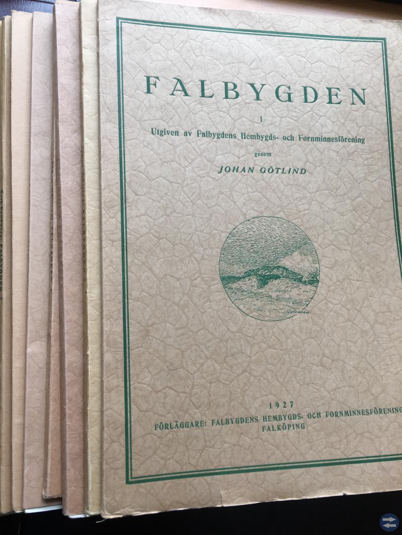 Årsboken Falbygden nr 1 - 47 åren 1927-1993