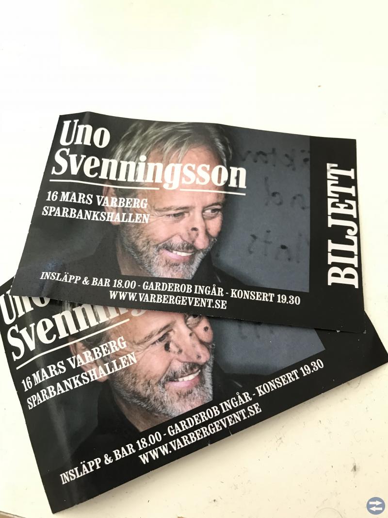 Uno Svenningsson 16/3 Varberg