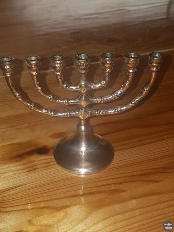 Fin ljusstake scandia malm
