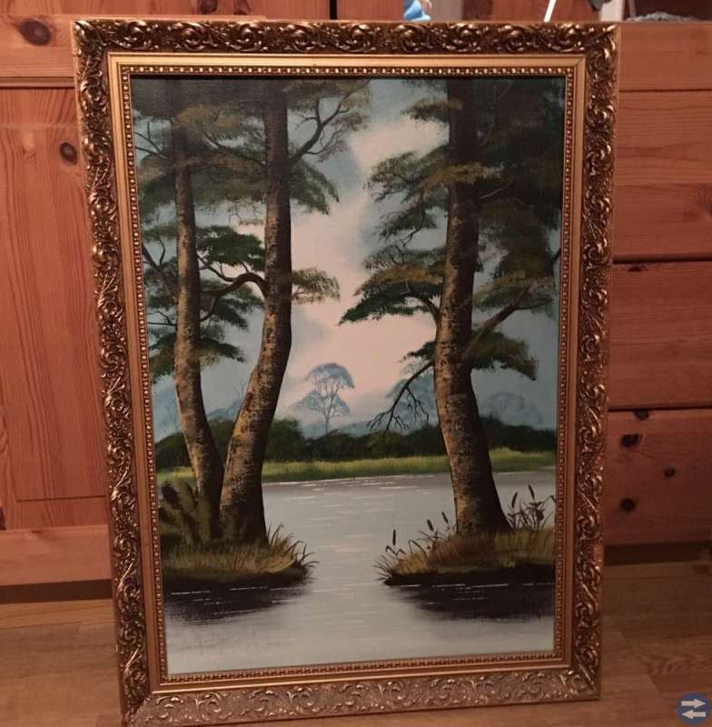Oljemålning