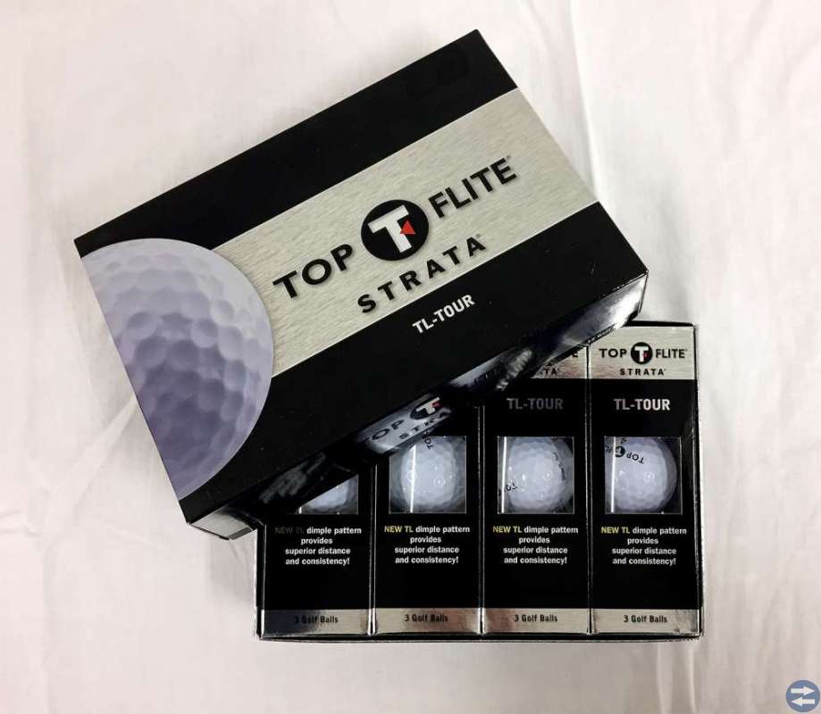 Golfbollar - Top-Flite Strata TL-Tour 12-pack