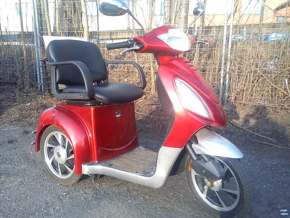 Praktisk elscooter