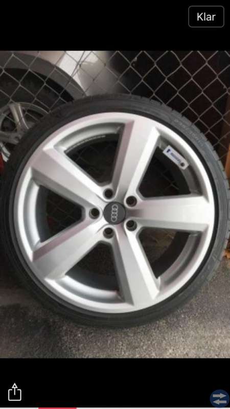 Sökes alufälgar Audi 5x112