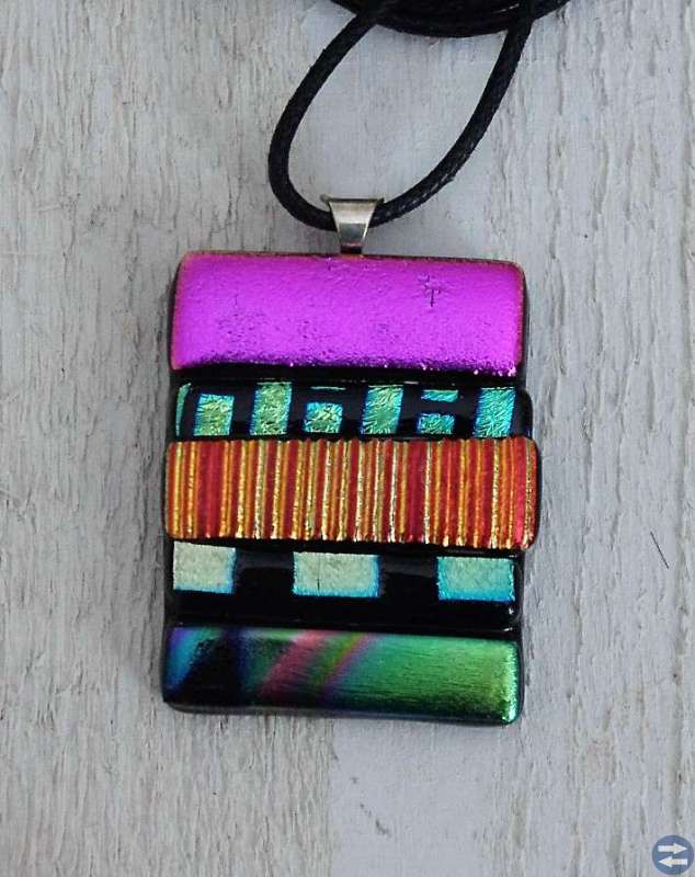 Halsband i glasfusing