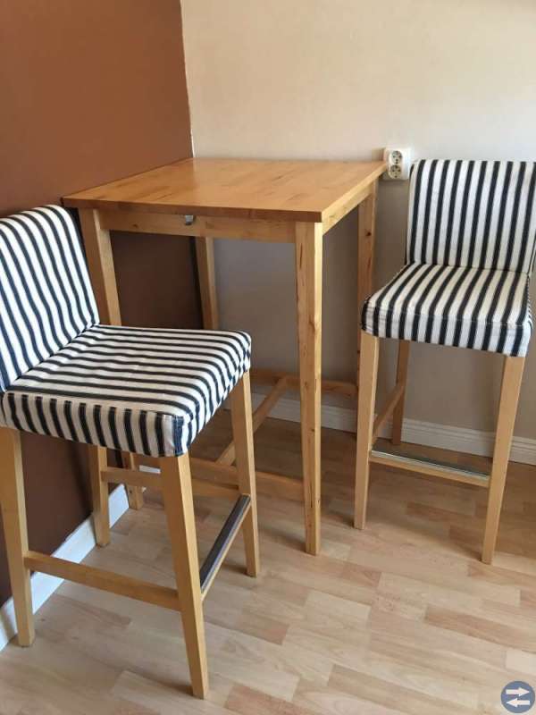 IKEA Henriksdal barbord och stolar