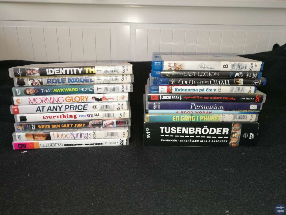 DVD och blue ray