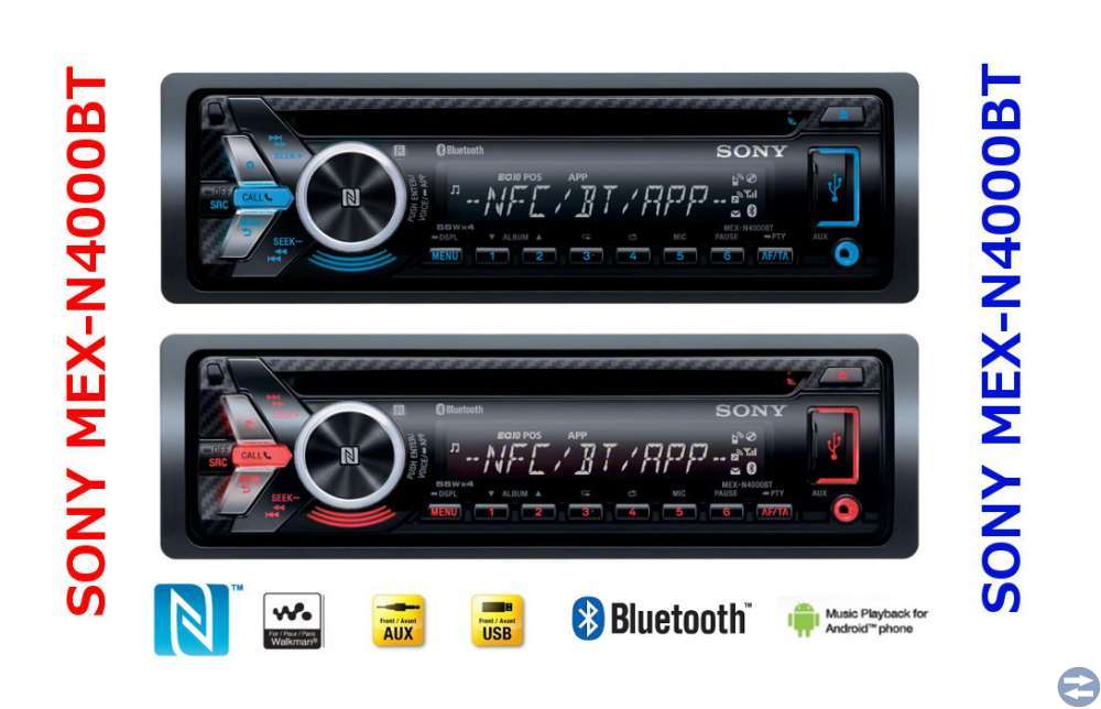 Bilstereo SONY MEX-N4000BT