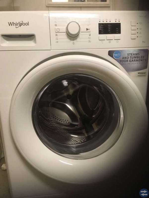 Whirlpool tvättmaskin 6 kilo