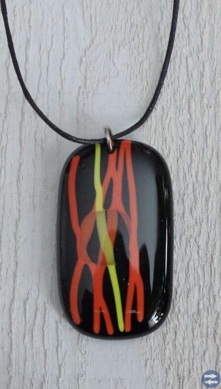 Halsband i glasfusing