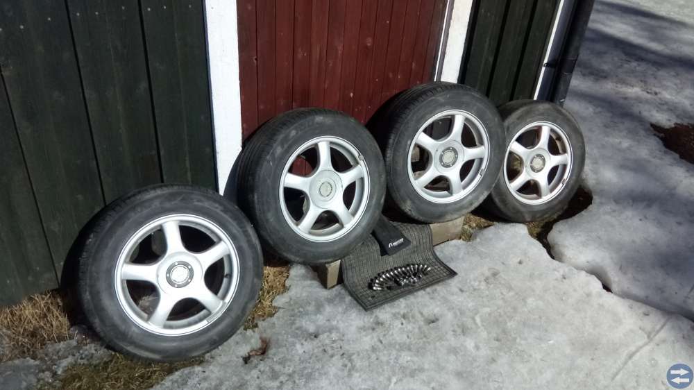 Sommarhjul på alufälg