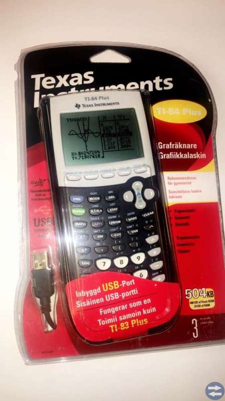 Miniräknare Texas instruments TI-84 plus