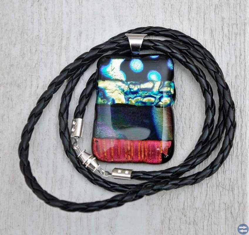 Halsband i glasfusing