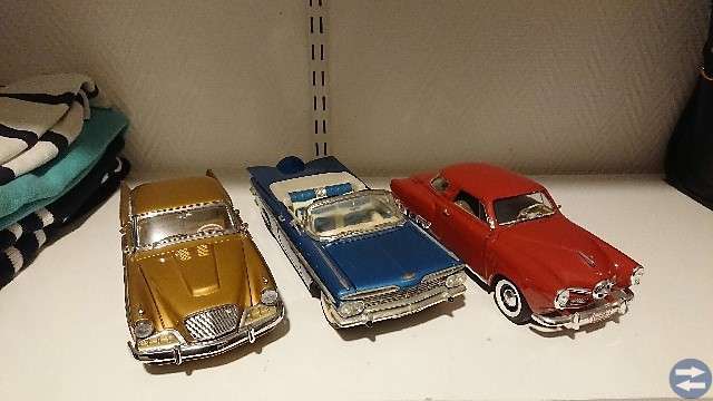 Modellbilar, äldre modeller, Dinky toys Corgi mm