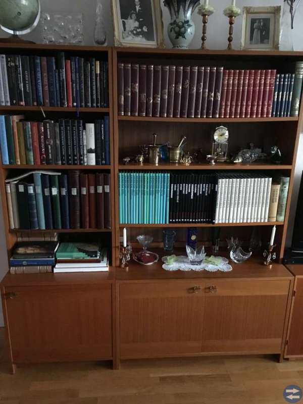 IKEABOKHYLLA I TEAK FRÅN 60-TALET