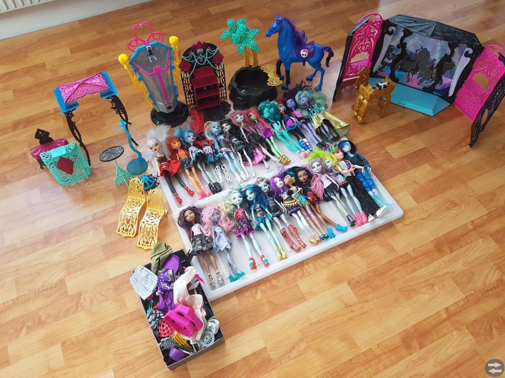 Monster High - stort paket