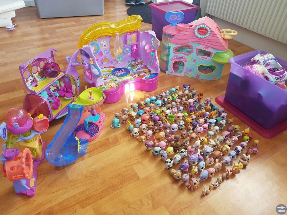 Littlest Pet Shops - stort paket