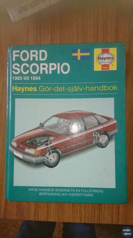 Haynes handbok Ford Scorpio