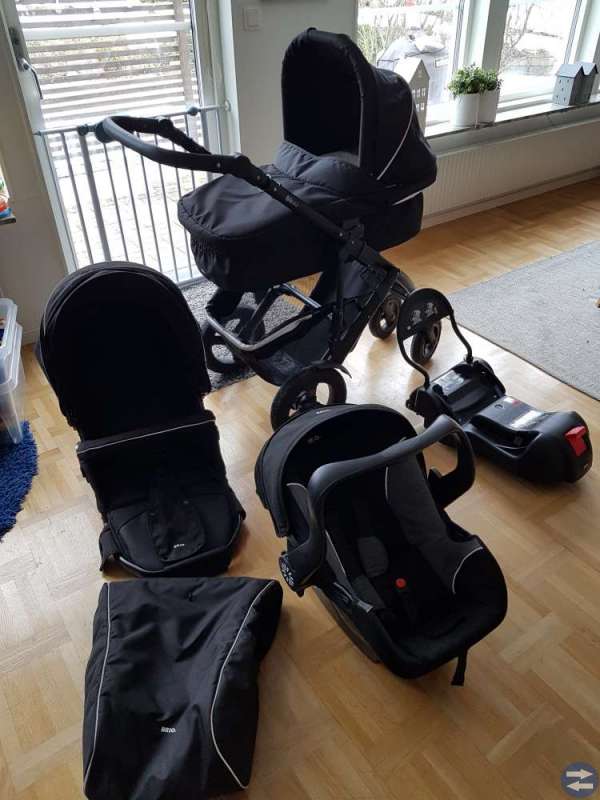 Brio smile 2016+babyskydd med insats.
