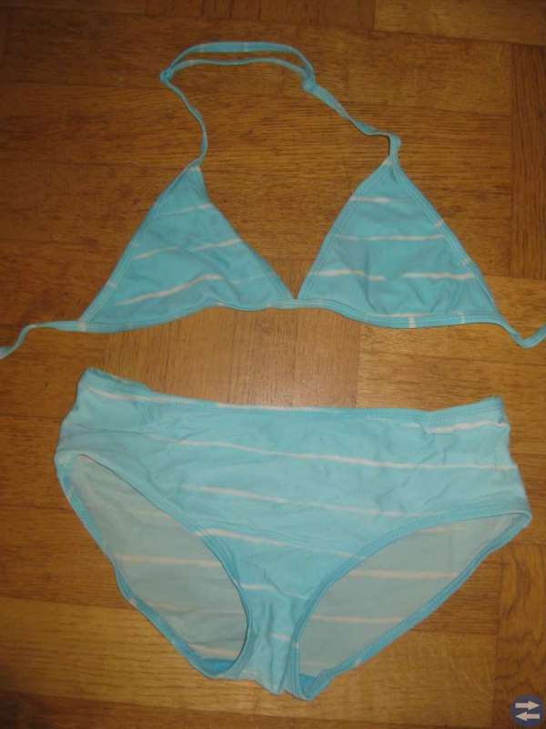 Blå bikini