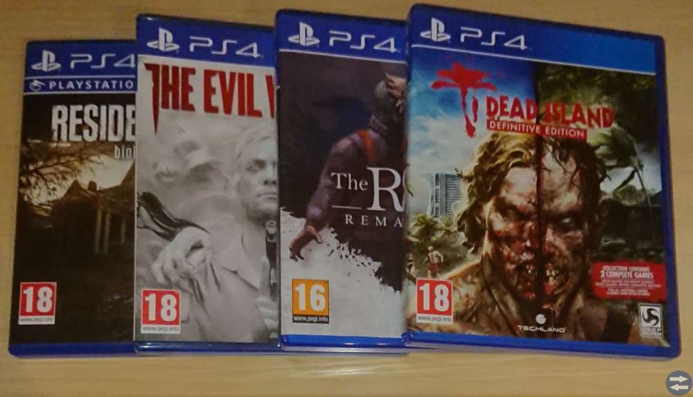 PS4 - Spel, 4st