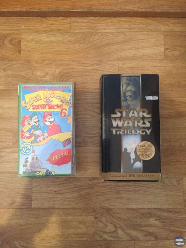 Star wars trilogi med exlusiva scener