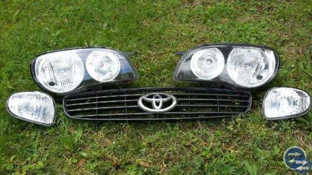 Corolla lysen blinkers grill