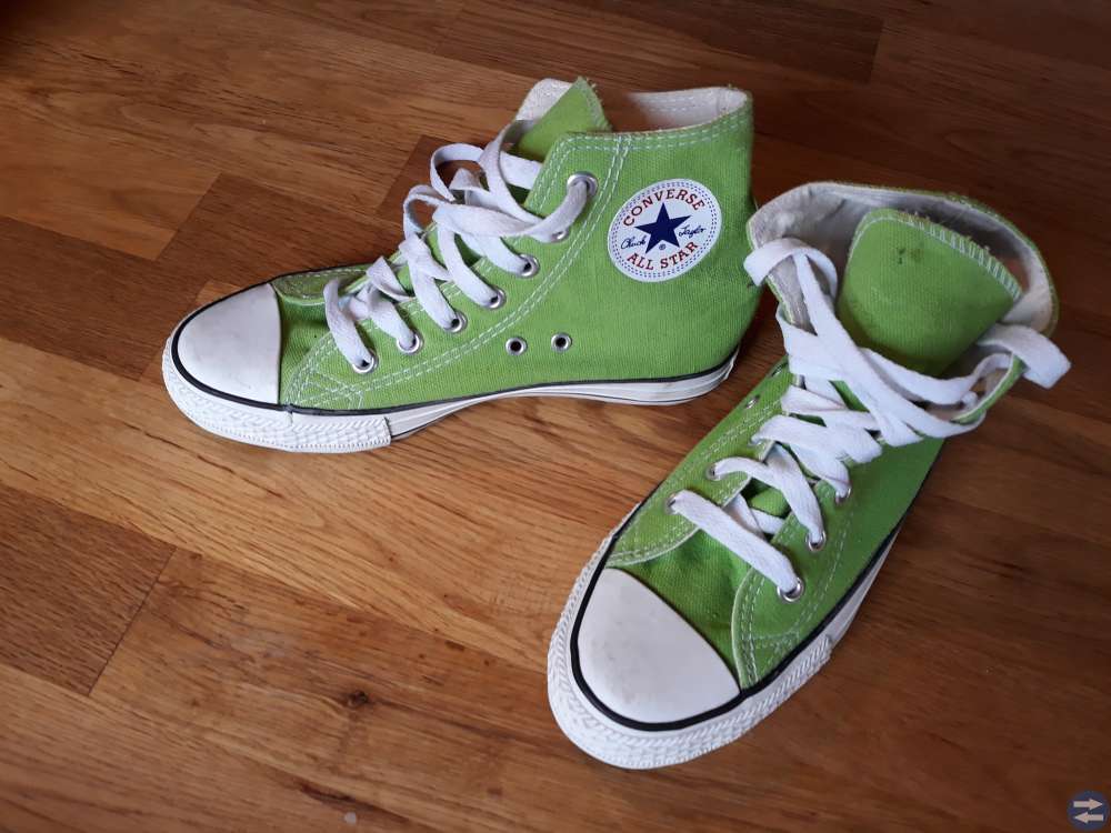 Converse gröna strl 3.5 (37)