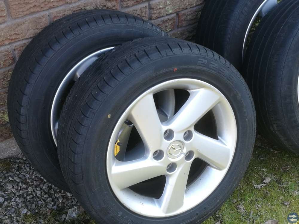 4 st. sommarhjul till Mazda 6 205/55 r16