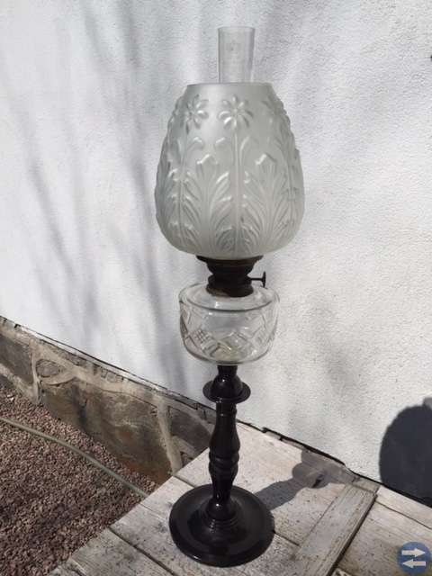 Fin gammal fotogenlampa