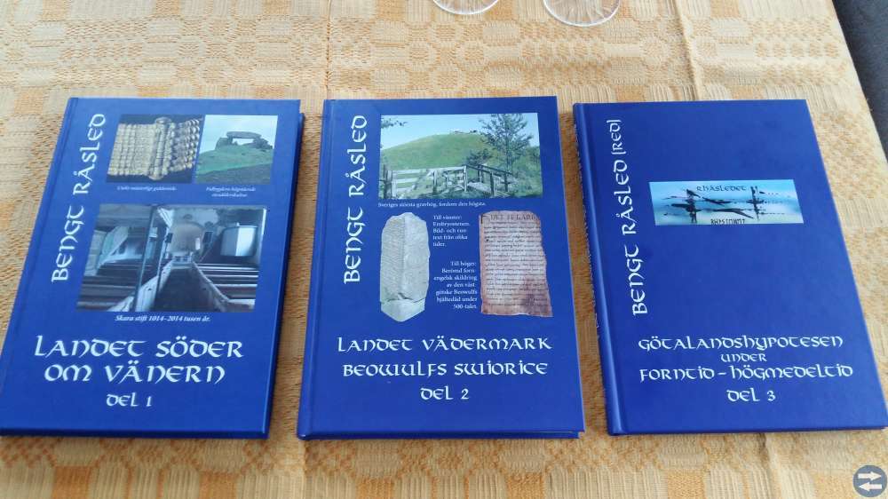 Bengt Råsled FornNordisk Historia 3 böcker