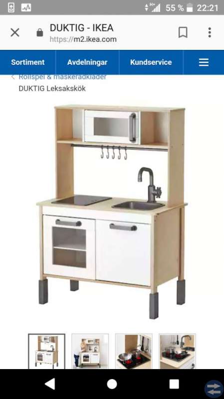 Söker Ikea leksakskök