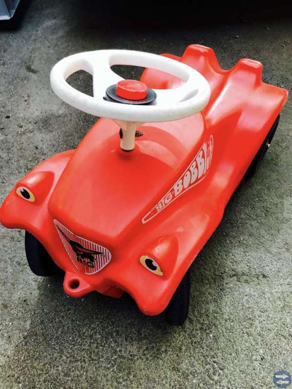 Bobby car röd