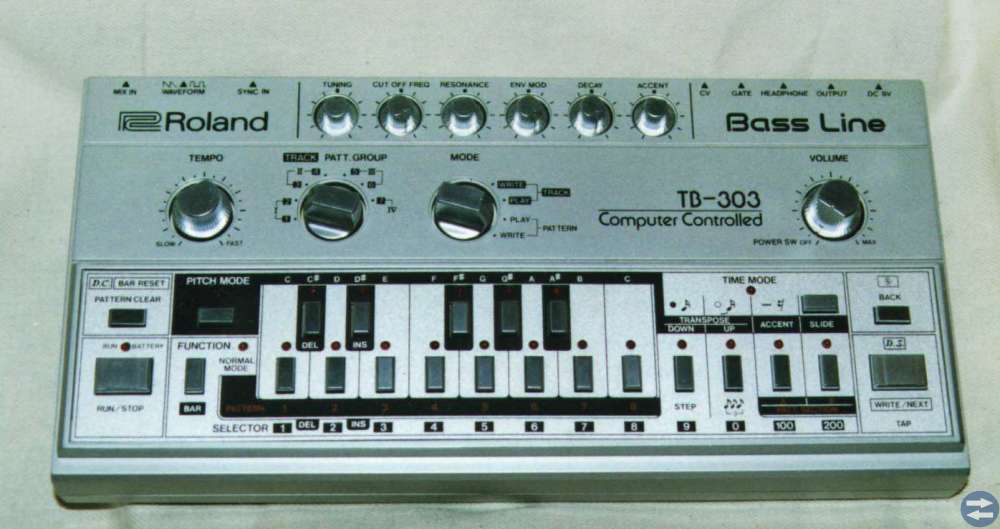 Roland TB-303 - Ljudmaskin Musikmaskin Synthesizer