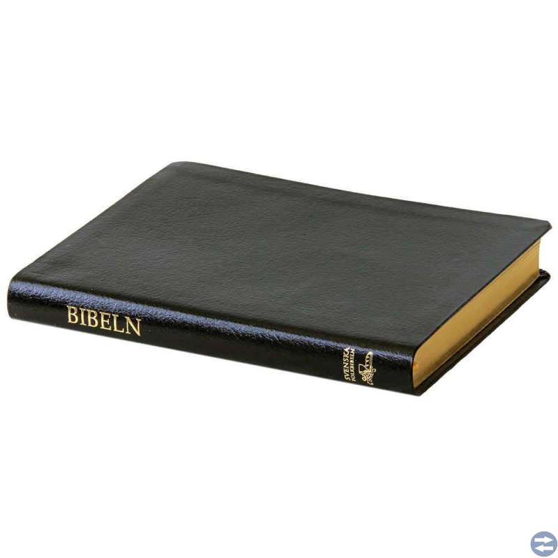 Svenska Folkbibeln 2015 Slimline, svart konstskinn