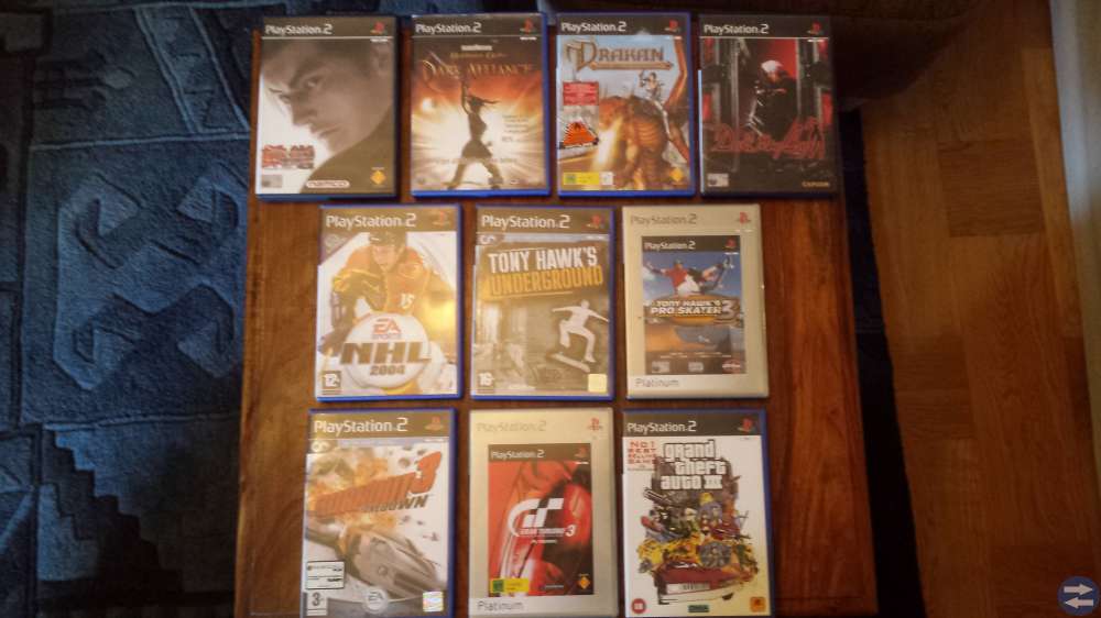 PS2 Spel 10st (Paket eller separat)