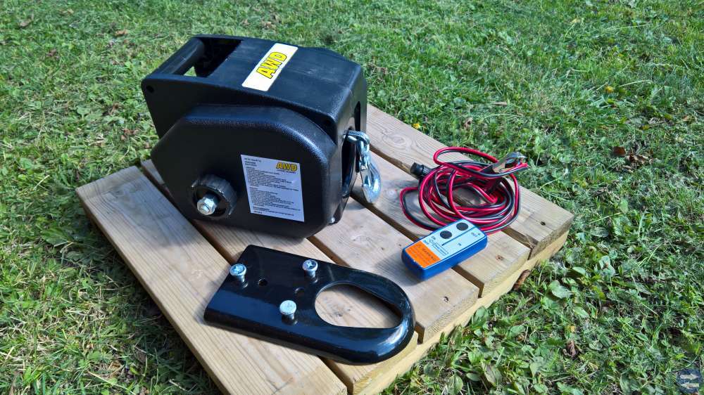 El vinsch 12 volt inkl fjärrkontroll