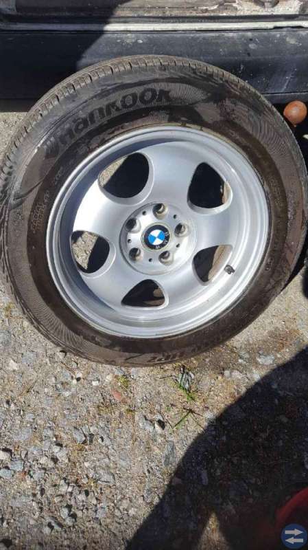4 sommar däck o fälg till bmw x3