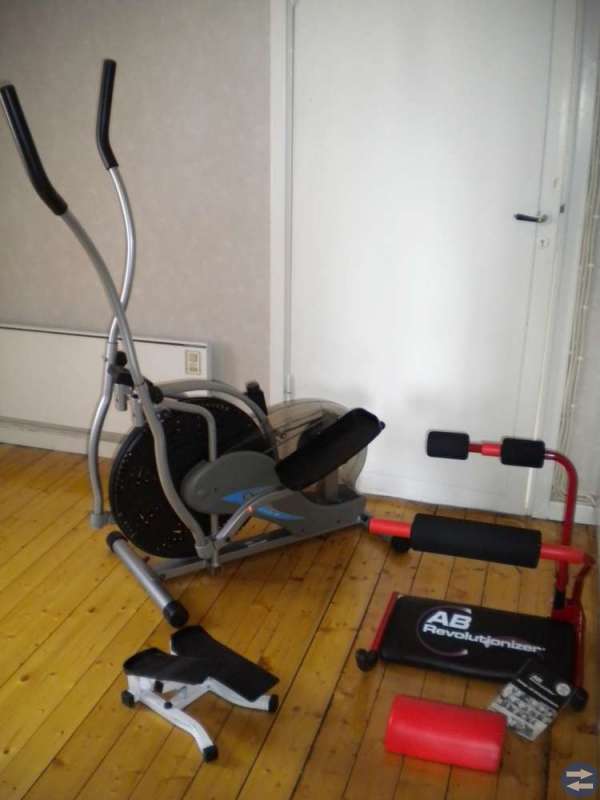Orbitrec ståträningscykel + Magtränare