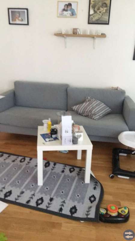 2-sits soffa i tyg.
